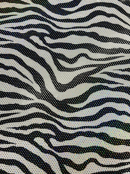 Holographic foil Lycra/Spandex