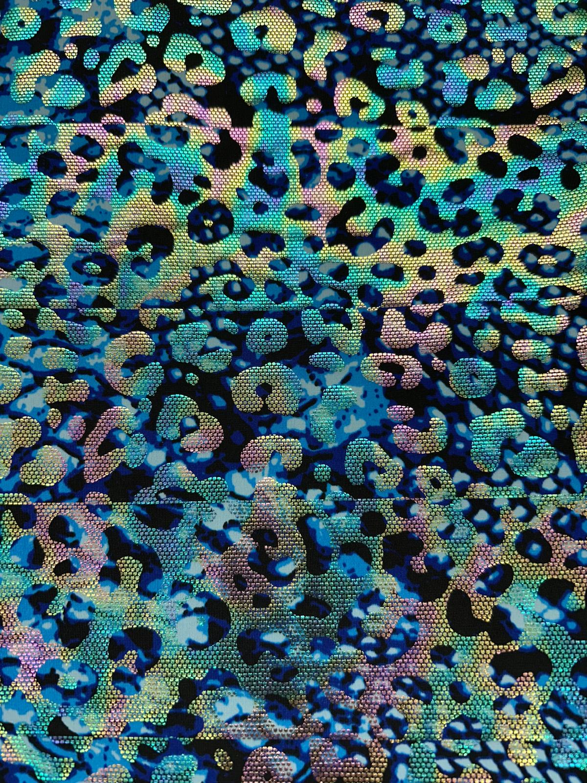 Holographic foil Lycra/Spandex